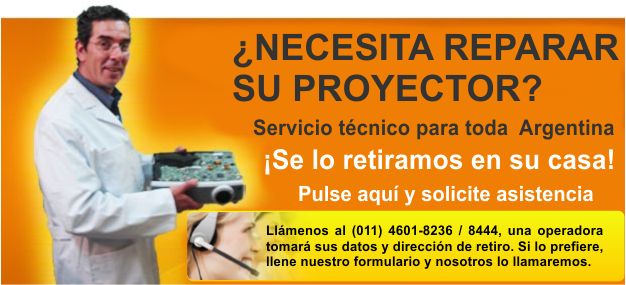 Servicio tecnico proyectores